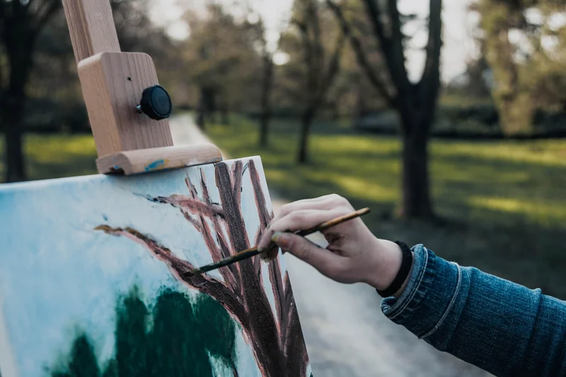 Technique de peinture à la tempera
